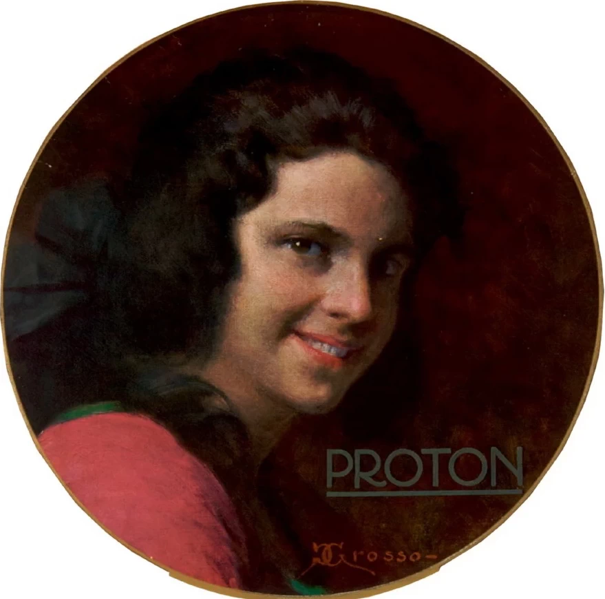 Ritratto a mezzo busto di donna con capelli trattenuti da un nastro - Museo Nazionale Collezione Salce, Treviso
